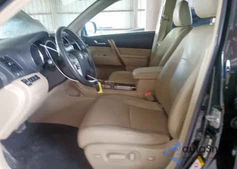 2013 Toyota Highlander Limited z USA, uszkodzony, nr VIN 5TDDK3EH9DS189116